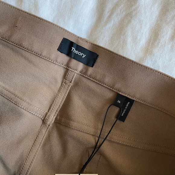 Theory Men’s Raffi Pants in Fossil Neoteric Twill Size 36 Business Casual - Picture 5 of 11